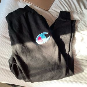 Black Champion Joggers